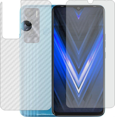MOBART Front and Back Tempered Glass for TECNO POVA NEO LE6(Pack of 2)
