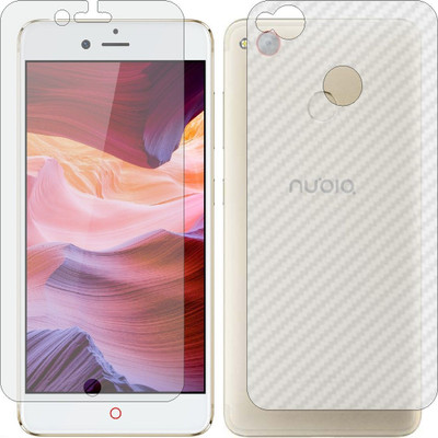 MOBART Front and Back Tempered Glass for NUBIA Z11 MINI S(Pack of 2)