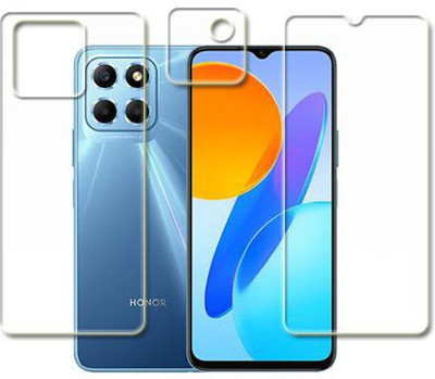 MUTAALI Front and Back Tempered Glass for Honor X6(Pack of 1)