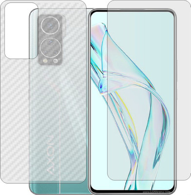 Fasheen Front and Back Tempered Glass for ZTE AXON 30 5G(Pack of 2)