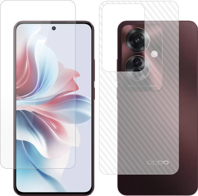 Ten To 11 Front and Back Tempered Glass for Oppo F25 Pro(Pack of 3)