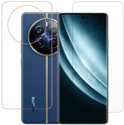 ECMERED Front and Back Tempered Glass for realme 12 Pro+ 5G, realme 12 Pro+, Realme 12 Pro Plus, Realme 12 Pro Plus 5G(Pack of 1)