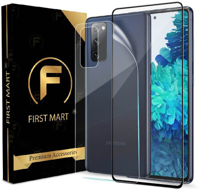 FIRST MART Front and Back Tempered Glass for Samsung Galaxy S20 FE 5G, Samsung Galaxy S20 FE, ( 1 OG tempered Glass With 1 Nano Back )(Pack of 2)