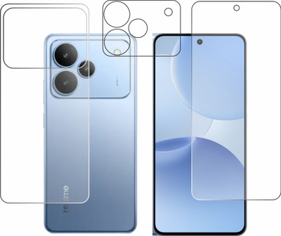 chakoor Front and Back Tempered Glass for realme P4 5G(Pack of 3)