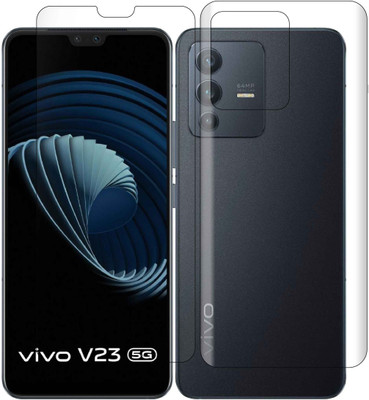 ArmourPro Front and Back Tempered Glass for Vivo V23 5G, Vivo V23(Pack of 1)