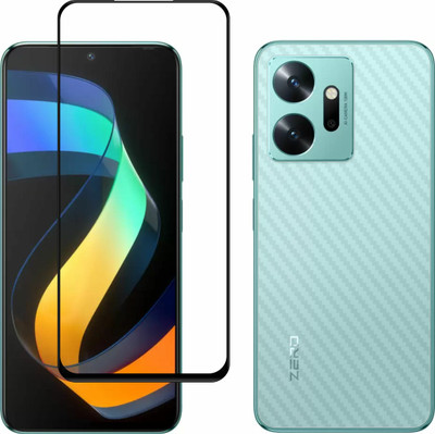 Vatsin Front and Back Tempered Glass for infinix zero 20(Pack of 2)