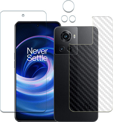 SOMTONE Front and Back Tempered Glass for 1-OnePlus 10R FRONTBACK SCREEN GUARD(Pack of 1)