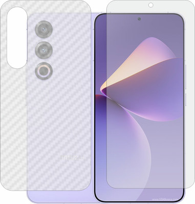 Fasheen Front and Back Tempered Glass for Meizu 21(Pack of 2)