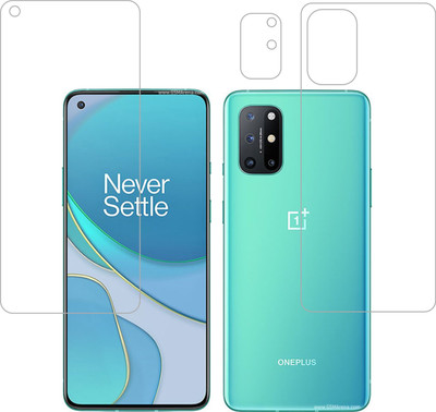 Vatsin Front and Back Tempered Glass for OnePlus 8T(Pack of 3)
