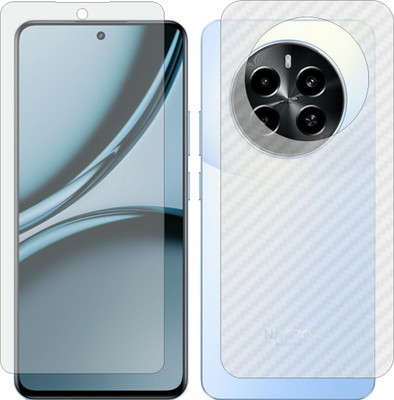 Mobling Front and Back Tempered Glass for Realme Narzo 70(Pack of 2)