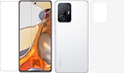 Vatsin Front and Back Tempered Glass for Redmi Note 11 SE(Pack of 2)