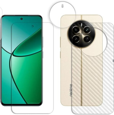 DB Front and Back Tempered Glass for REALME 12 PLUS FRONT AND BACK (C) TEMPERED GLASS(Pack of 3)