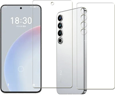 MUTAALI Front and Back Tempered Glass for Meizu 20(Pack of 1)