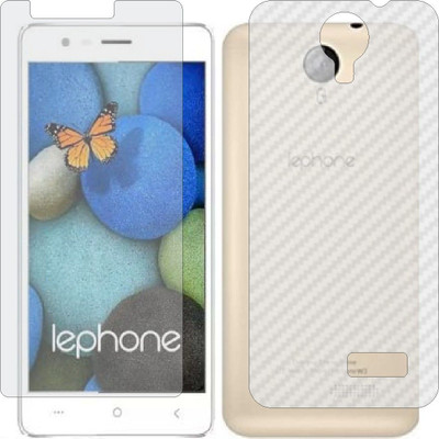MOBART Front and Back Tempered Glass for LEPHONE W7 PLUS(Pack of 2)