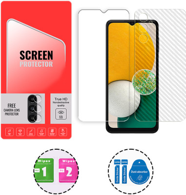 ARBAN Front and Back Tempered Glass for Samsung Galaxy A13 5G (1 FREE CAMERA LENS) WITH FRONTBACK SCREEN PROTECTOR(Pack of 1)