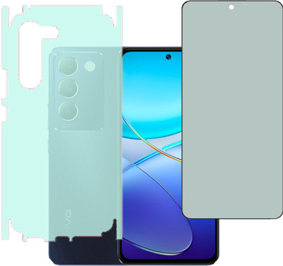VAYUVAULT Front and Back Tempered Glass for vivo Y200e 5G(Pack of 2)
