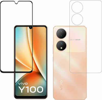 Ten To 11 Front and Back Tempered Glass for ViVO T2 5G(Pack of 2)