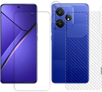 ZIDZEE Front and Back Tempered Glass for REALME NEO 7 5G(Pack of 3)