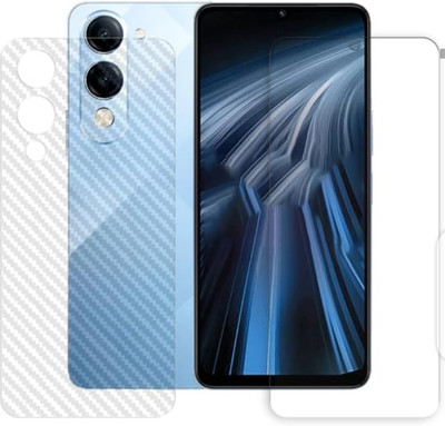 DB Front and Back Tempered Glass for VIVO IQOO Z10 LITE 5G(Pack of 2)