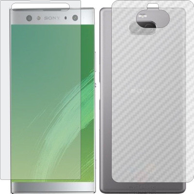 MOBART Front and Back Tempered Glass for SONY XA3(Pack of 2)