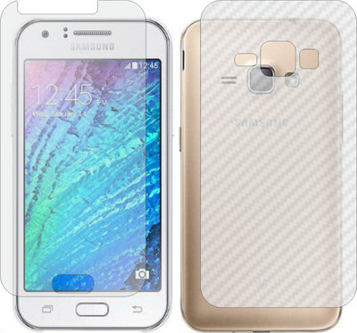 MOBART Front and Back Tempered Glass for SAMSUNG GALAXY J1 4G(Pack of 2)