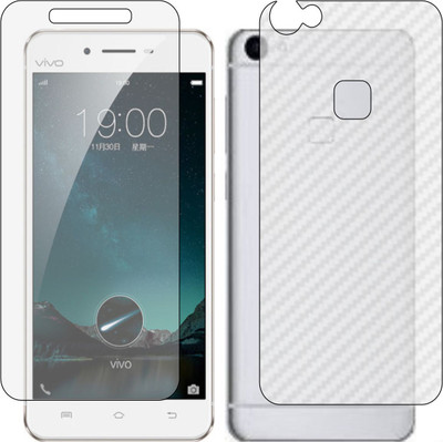 MOBART Front and Back Tempered Glass for VIVO X6 PLUS A(Pack of 2)