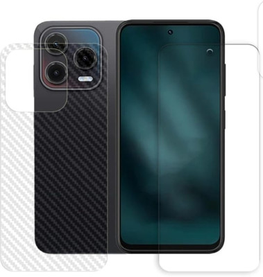 KHWABEEDA Front and Back Tempered Glass for LAVA BOLD N1 PRO 4G(Pack of 2)