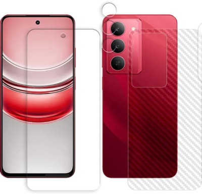 DB Front and Back Tempered Glass for REALME 14X 5G(Pack of 3)