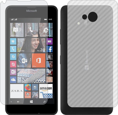 MOBART Front and Back Tempered Glass for MICROSOFT LUMIA 640(Pack of 2)