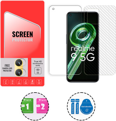 ARBAN Front and Back Tempered Glass for Realme 9 5G (1 FREE CAMERA LENS) WITH FRONTBACK SCREEN PROTECTOR(Pack of 1)