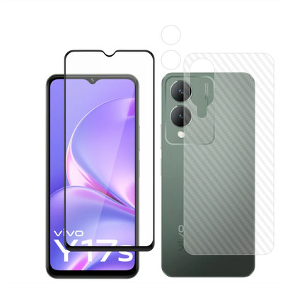 Ten To 11 Front and Back Tempered Glass for ViVO Y17s(Pack of 3)