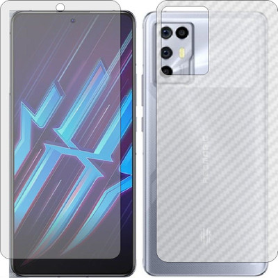MOBART Front and Back Tempered Glass for NUBIA RED MAGIC 6R(Pack of 2)