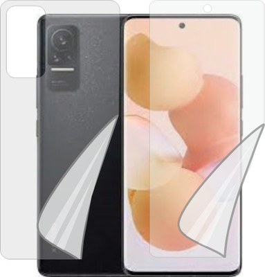 TELTREK Front and Back Screen Guard for XIAOMI CIVI 1S 5G (Edge To Edge TPU, Full Coverage)(Pack of 1)