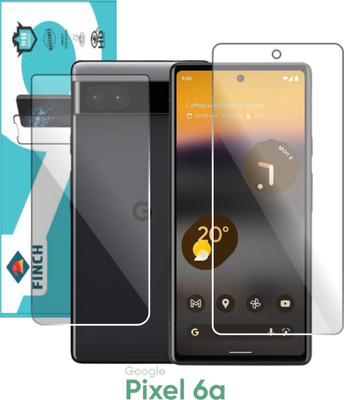 KANCHA Front and Back Tempered Glass for GOOGLE PIXEL 6A(Pack of 2)