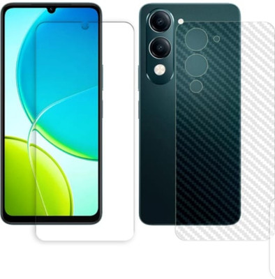 KHWABEEDA Front and Back Tempered Glass for VIVO Y29S 5G(Pack of 2)
