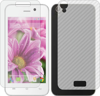 MOBART Front and Back Tempered Glass for LAVA IRIS X1 ATOM(Pack of 2)