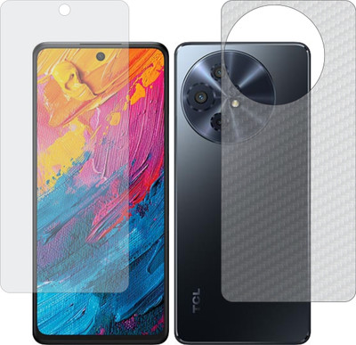 Fasheen Front and Back Tempered Glass for TCL 60 XE NxtPaper(Pack of 2)