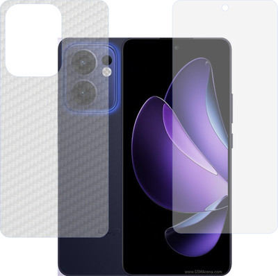 Fasheen Front and Back Tempered Glass for Oppo Reno13F 4G(Pack of 2)