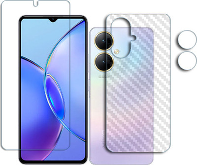 SOMTONE Front and Back Tempered Glass for FRONTBACK-vivo Y35 Plus FRONTBACK SCREEN GUARD(Pack of 1)