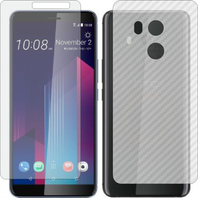 Fasheen Front and Back Tempered Glass for HTC U11 PLUS(Pack of 2)