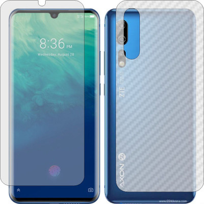 MOBART Front and Back Tempered Glass for ZTE BLADE AXON 10S PRO 5G(Pack of 2)