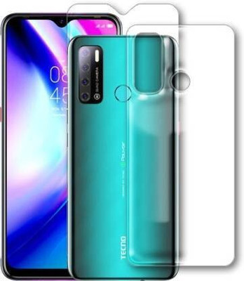 PR SMART Front and Back Tempered Glass for Tecno Spark Power 2(Pack of 2)