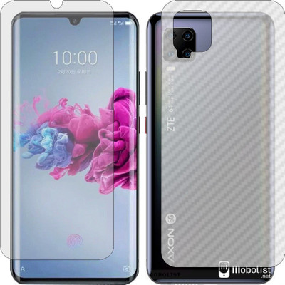 MOBART Front and Back Tempered Glass for ZTE BLADE AXON 11 4G(Pack of 2)