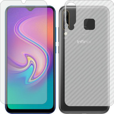 Fasheen Front and Back Tempered Glass for INFINIX S4(Pack of 2)