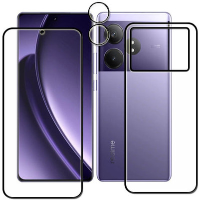 tombik Front and Back Tempered Glass for 82fs-realme GT Neo6-fb,lens(Pack of 3)