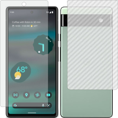 Fasheen Front and Back Tempered Glass for GOOGLE PIXEL 6 A(Pack of 2)