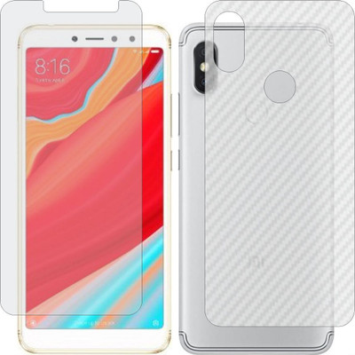 MOBART Front and Back Tempered Glass for MI S2(Pack of 2)