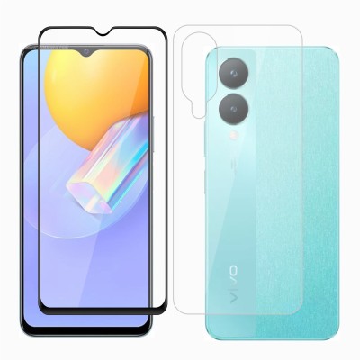 Ten To 11 Front and Back Tempered Glass for ViVO Y28 5G(Pack of 2)