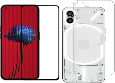 LIKEDESIGN Front and Back Tempered Glass for Nothing Phone (1), Nothing Phone1(Pack of 1)