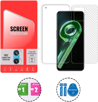 SOMTONE Front and Back Tempered Glass for realme 9 Pro Plus 5G (1 FREE CAMERA LENS) WITH FRONTBACK SCREEN PROTECTOR(Pack of 1)